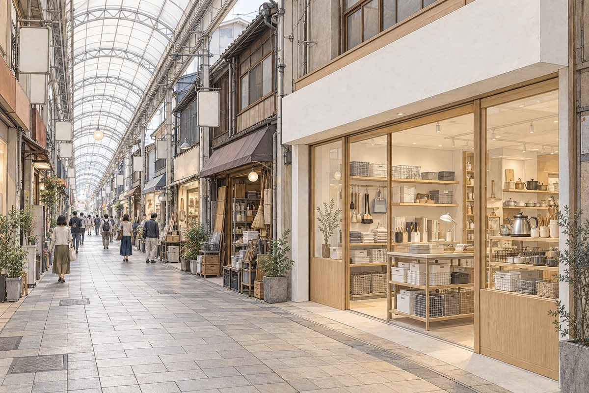 TORUMの店先